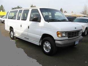 Juarez El Paso Shuttle Company Vehicle